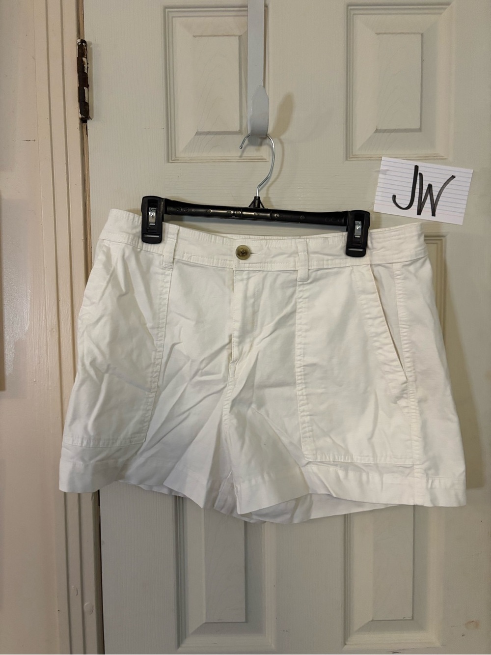 a new day White Cotton Bermuda Shorts